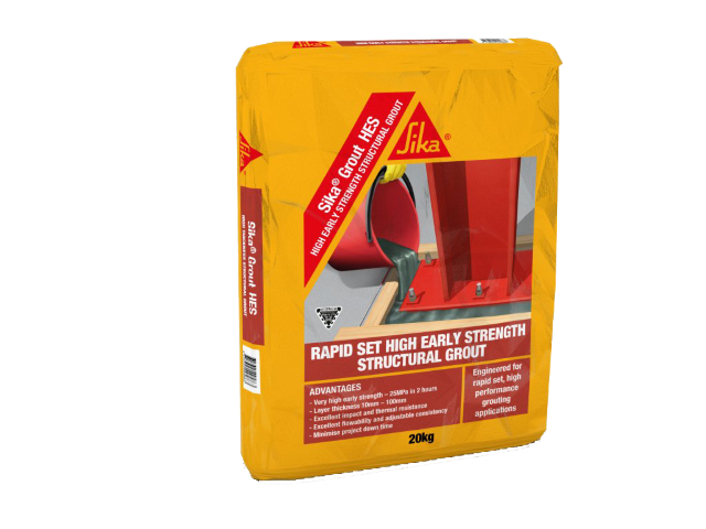 SIKA SIKAGROUT HES 20KG BAG RAPID SET HIGH EARLY STRENGTH STRUCTUAL GROUT